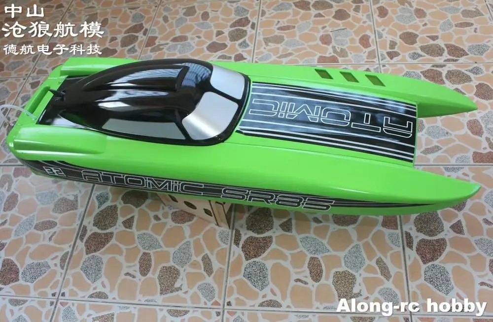 Volantexrc ATOMIC SR85 798-3 V798-3 80km/h length 800mm Brushless RC Boat  ARTR or RTR 2.4Ghz Radio Control Boat Toys 79803 6