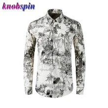 Мужские рубашки с длинным рукавом ручной работы из чистого хлопка, Повседневная Деловая Мужская одежда, большие размеры, M-4XL рубашки