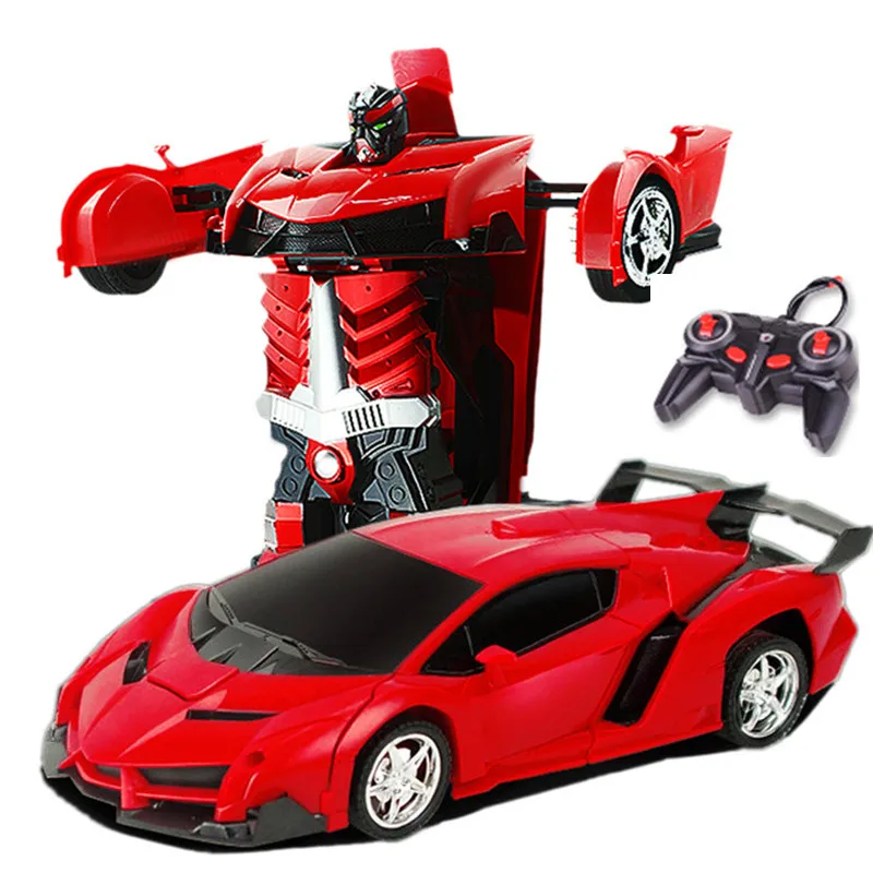 RC Car 2 in 1 Driving Vehicle Model Robots Toys Transformation Robots Sports Cool RC Deformation Cars Kids Toys For Boys Gifts rc car price RC Cars