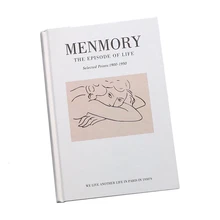 Креативный литературный изысканный ретро клетчатый блокнот для записей книга для рук любовный дневник блокнот