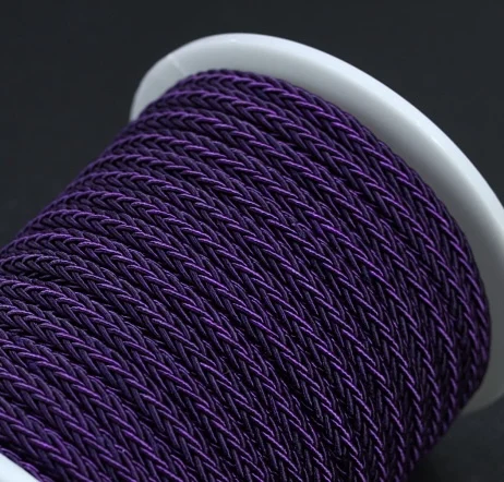 ATF 4mm Faden Gewebt Schnur Perlen Spitze Seil Geflochtene Nylon Milan Schnur Für Armband Streifen, Der Handwerk Schmuck Zubehör – Detail 10