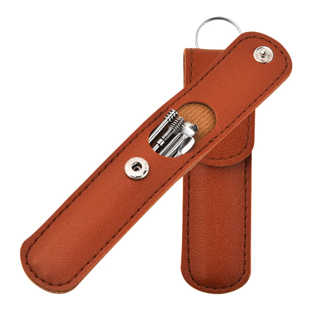 6PCS Ear Cleaner Wax Removal Tool Earpick Sticks Earwax Remover Curette Ear Pick Cleaning Ear Cleanser Spoon Health Care Earpick