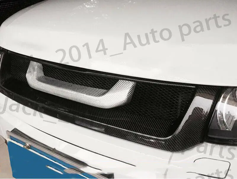 Передняя решетка из настоящего углеродного волокна для Land Rover Range Rover Evoque 2012