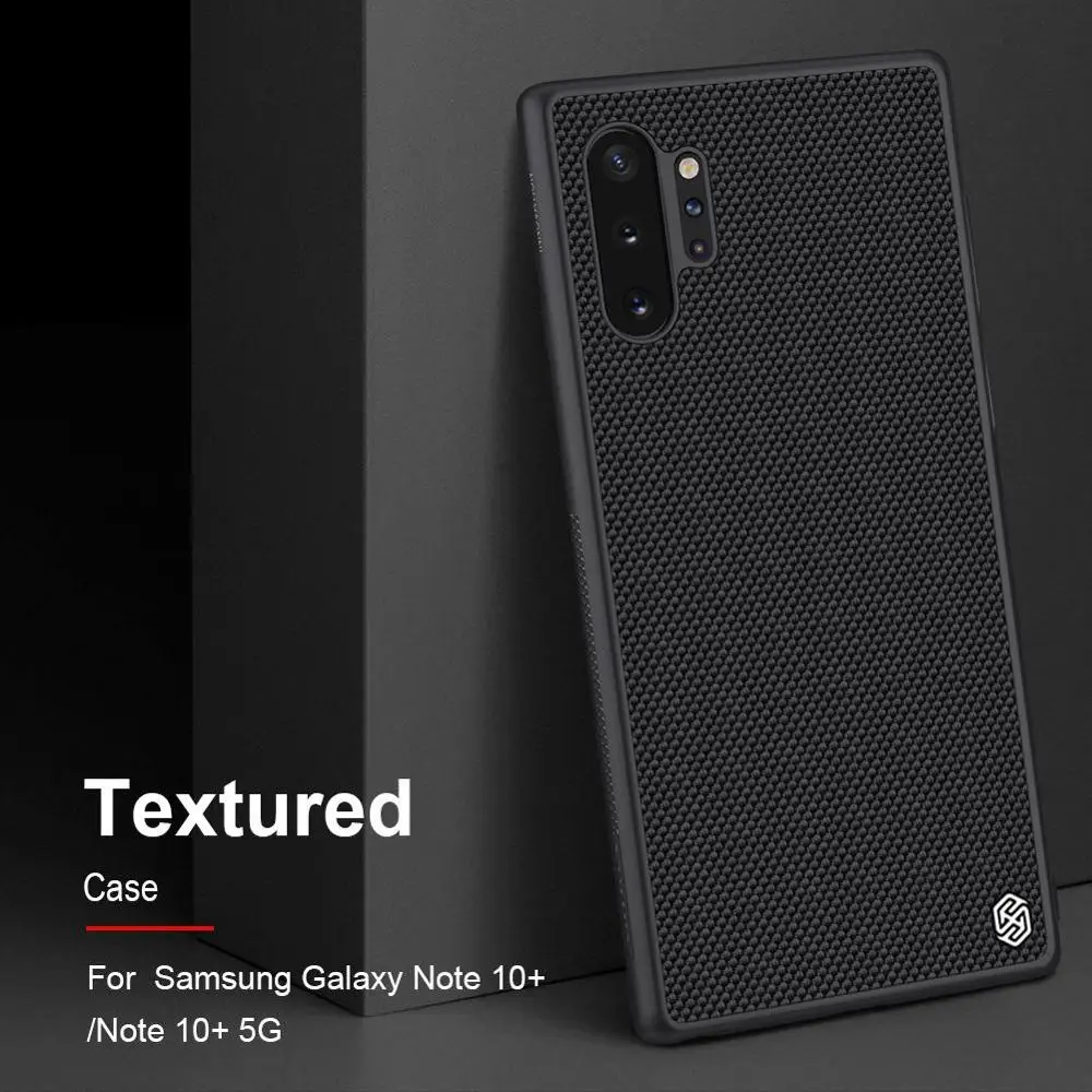 Нейлоновый Текстурированный чехол для смартфона &quotSamsung Note 10 Plus&quot Оригинальный