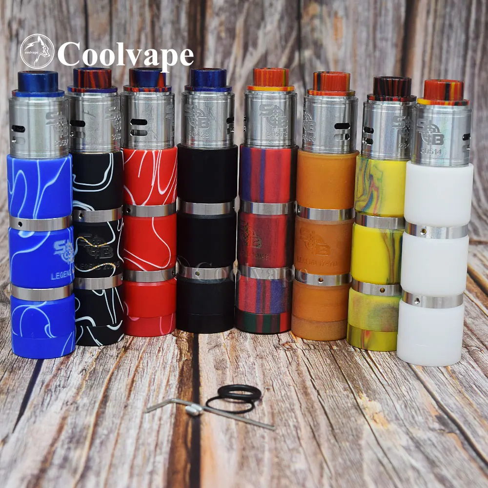 Coolvape стиль sob elthunder мод комплект 18650 батарея диаметр 25 мм Титан x испаритель