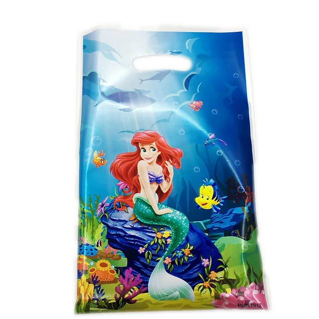 10pcs/lot Mickey Minnie Mouse Star Wars Frozen Toy Story Sofia Princess Winnie Theme Decorate Birthday Party Gifts Loot Bags 37