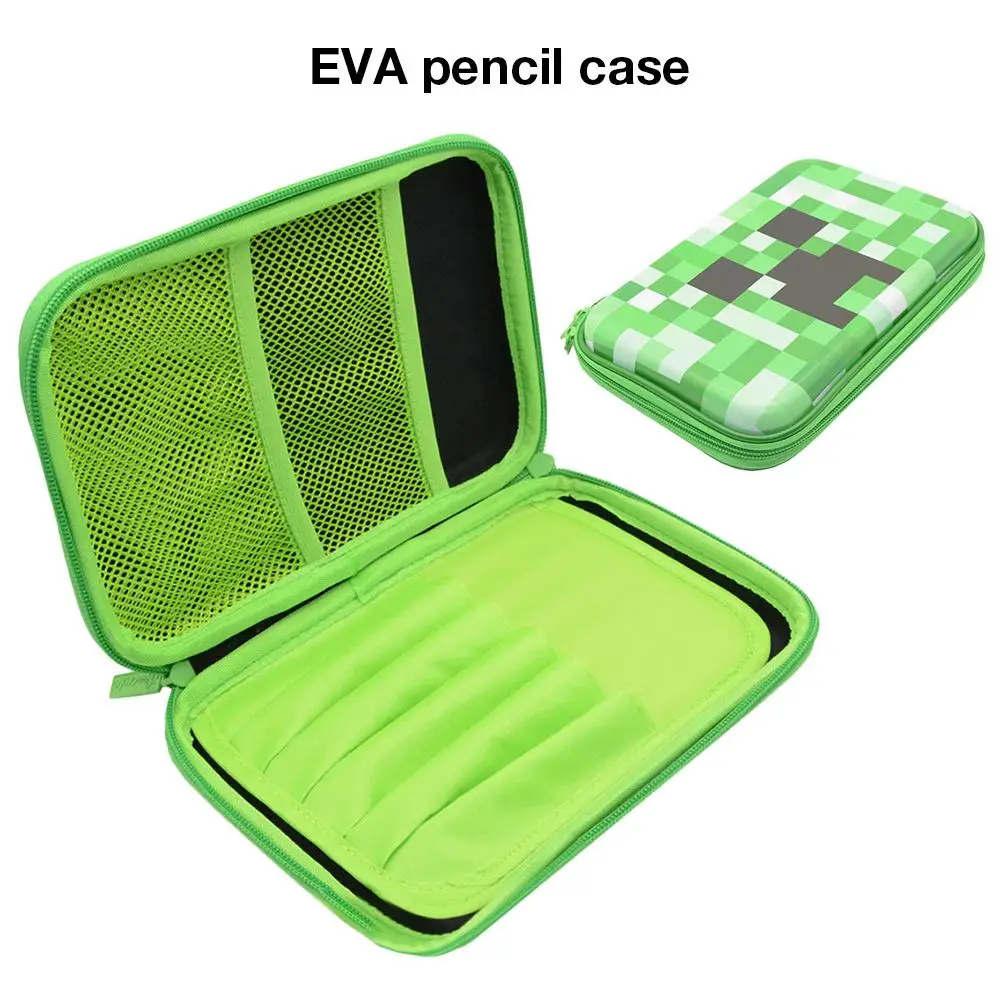 

Pencil Case Multi-function Student Stationery Box With Compartments EVA Pen Bag Large Capacity Stationery Storage Bag