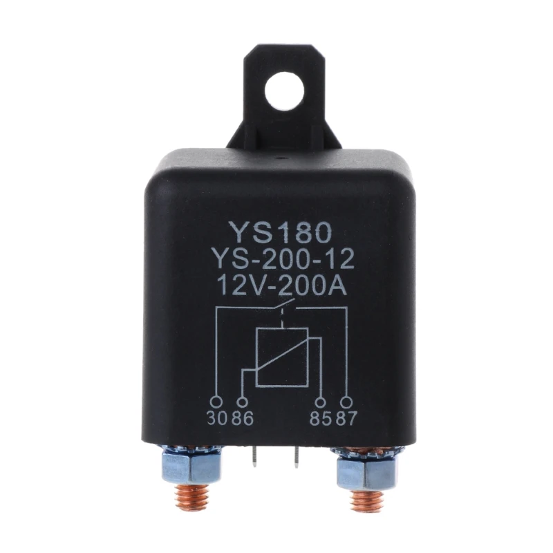 

12V 200Amp Start Relay 4Pin Heavy Duty ON/OFF Switch Split Charge Relay For Car