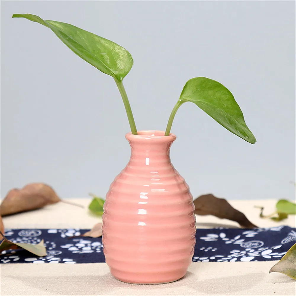 Рост растений украшение дома Европейский профиль компаньон алмаз Современная фарфоровая ваза керамическая Мода Flowerp# P8 - Цвет: Q