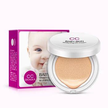 

BIOAQUA Baby Skin Air Cushion BB Cream Concealer Moisturizing Foundation Makeup Bare Whitening Face Cream Cosmetics TSLM1
