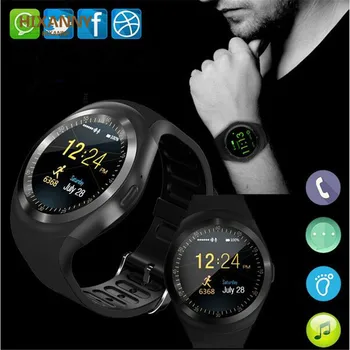 

Smart Watchs Round Support Nano SIM &TF Card with Whatsapp and Facebook Men Women Business Smartwatch for IOS Android