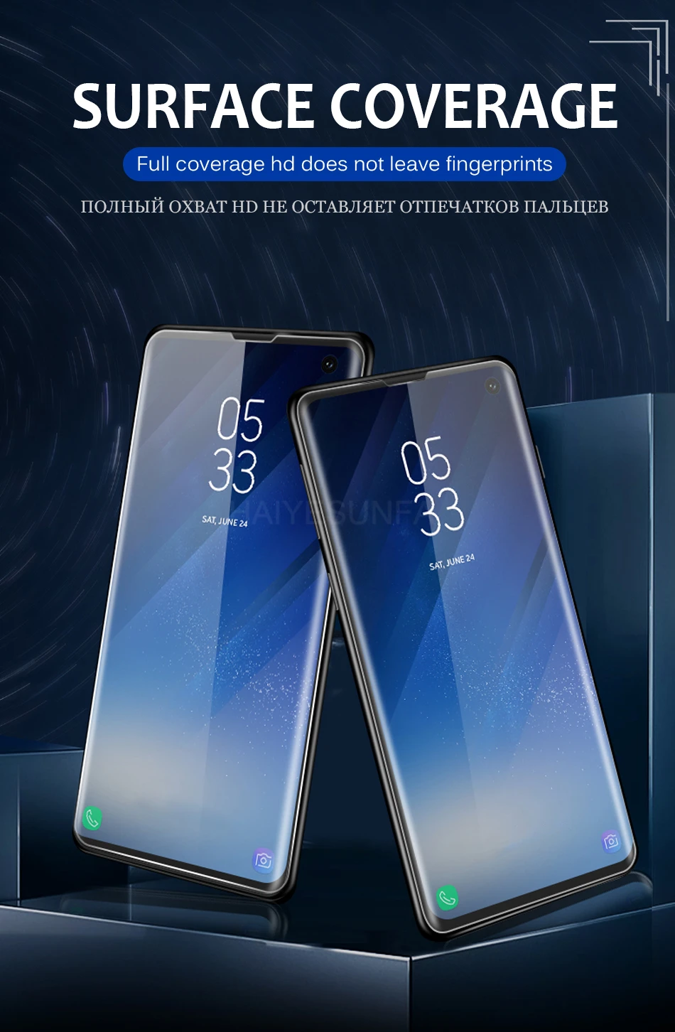 21D Защитное стекло для samsung Galaxy Note 10 9 8 S8 S9 S10 Plus Защита экрана для samsung Galaxy S8 S10e S9 закаленное стекло