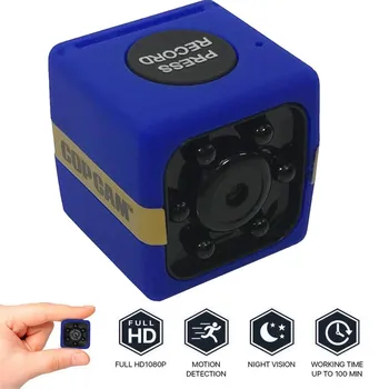 

Upgraded Mini Camera 1080p Full HD Home Small Advanced Security Motion Cameras Night Vision Audio Mounts 421#2