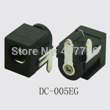 

Free shipping 10pcs/lot DC005EG DC connector pin2.0/2.5*O.D.5.5 plug power jack DIP 3pin PCB mounting
