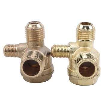 

1pc Oil-Free Machine Male Thread Check Valve Connector Tool Air Compressor Accessories