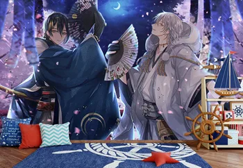 

[Self-Adhesive] 3D Touken Ranbu 692 Japan Anime Wall Paper mural Wall Print Decal Wall Murals Belly