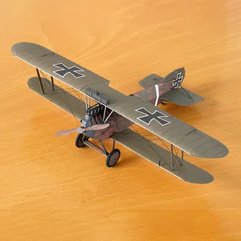 

1:33 Austro-Hungarian Fighter 3D Paper Model Helicopter Airplane Aircraft Paper Model Military Fan Handmade DIY Toy for Children
