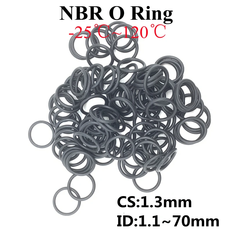20mm Rubber O-Ring Gaskets Washer 1mm Thick Select Size ID 2mm 