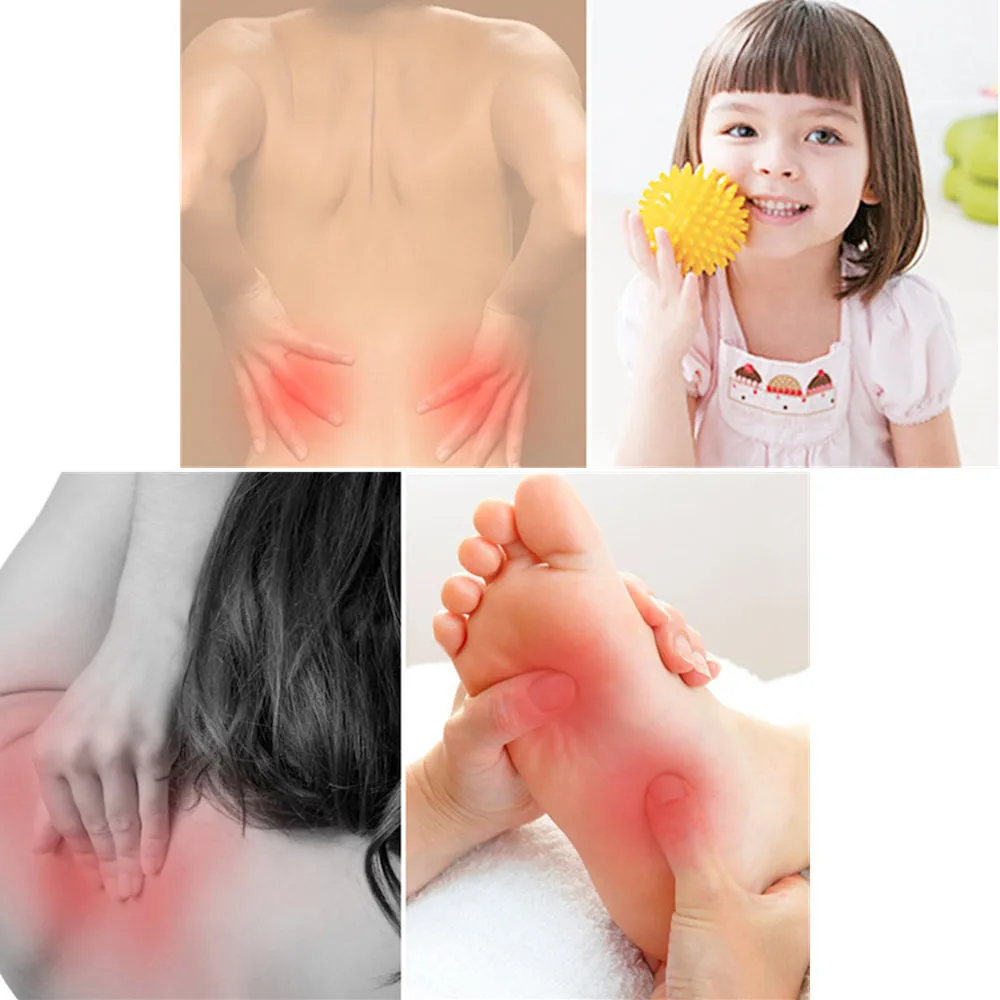 HIINST Fitness Hand Massage Ball Roller Reflexology Stress Relief For Body Yoga Massage Balls Portable Physiotherapy Ball 320