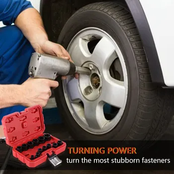 

I-mpact B-olt & Nut Remover Set 13 Pieces, B-olt Remover Tool Set Dropshipping Accessories tool Christmas decorations decorati