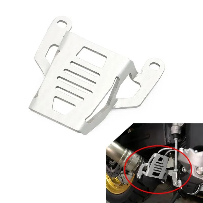 For SUZUKI DL1000 V-Strom 1000 2015 - 2019 Motorcycle Parts Exhaust Flap Guard Cover Protector V-Strom1000 2018 2017 2016 | Автомобили и