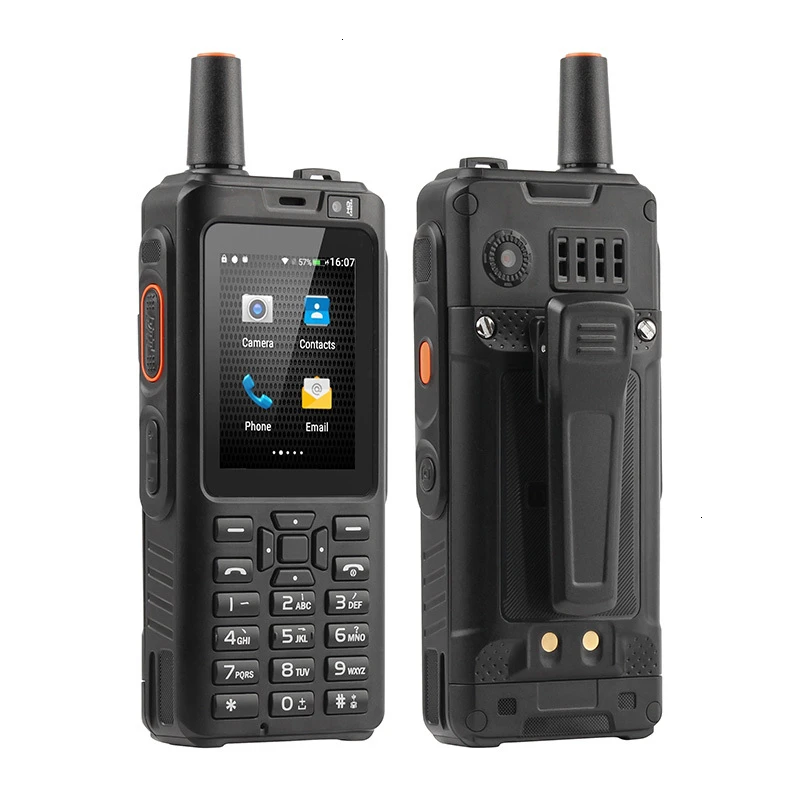 IP68 водонепроницаемый мобильный телефон 4000 мАч Zello Walkie Talkie 4G gps прочный смартфон Android 6,0 MTK6737M четырехъядерный Dual SIM F40 - Цвет: Black