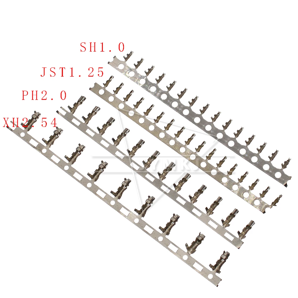 100 шт./лот SH1.0 JST1.25 PH2.0 XH2.54 ММ клеммный кабель для корпуса 1 0 25 мм 2 54 женский и