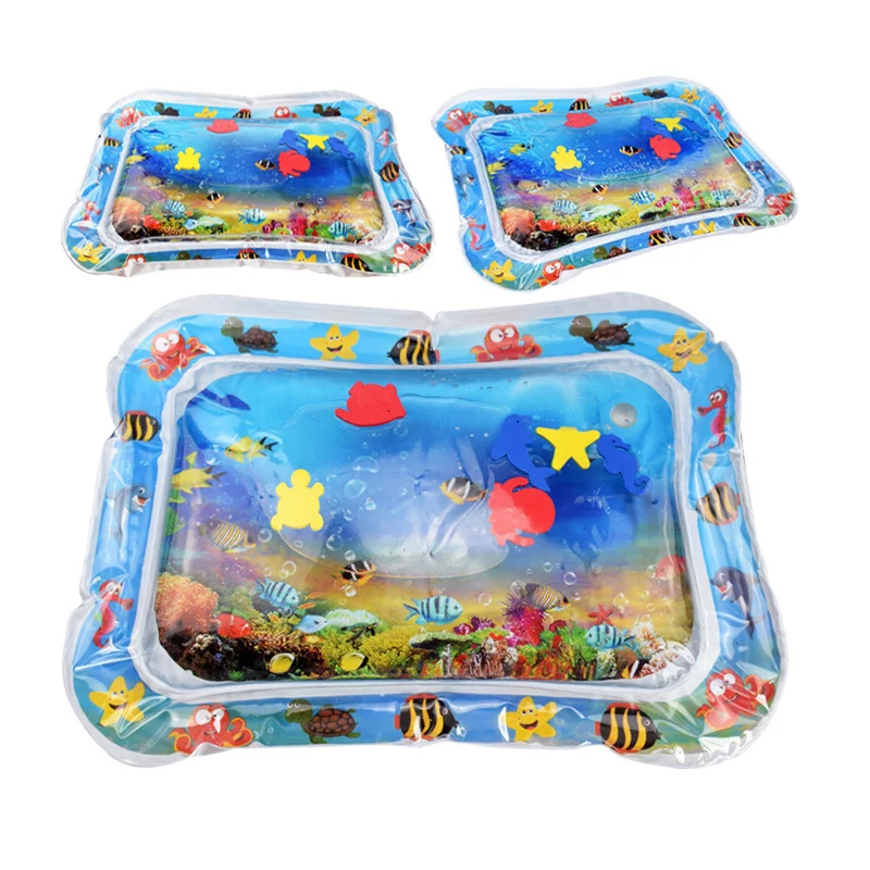 

Baby Kids Water Play Mat Toy Inflatable Patted Pad Infant Air Mattress Mats for Children Education Developing Baby Toys