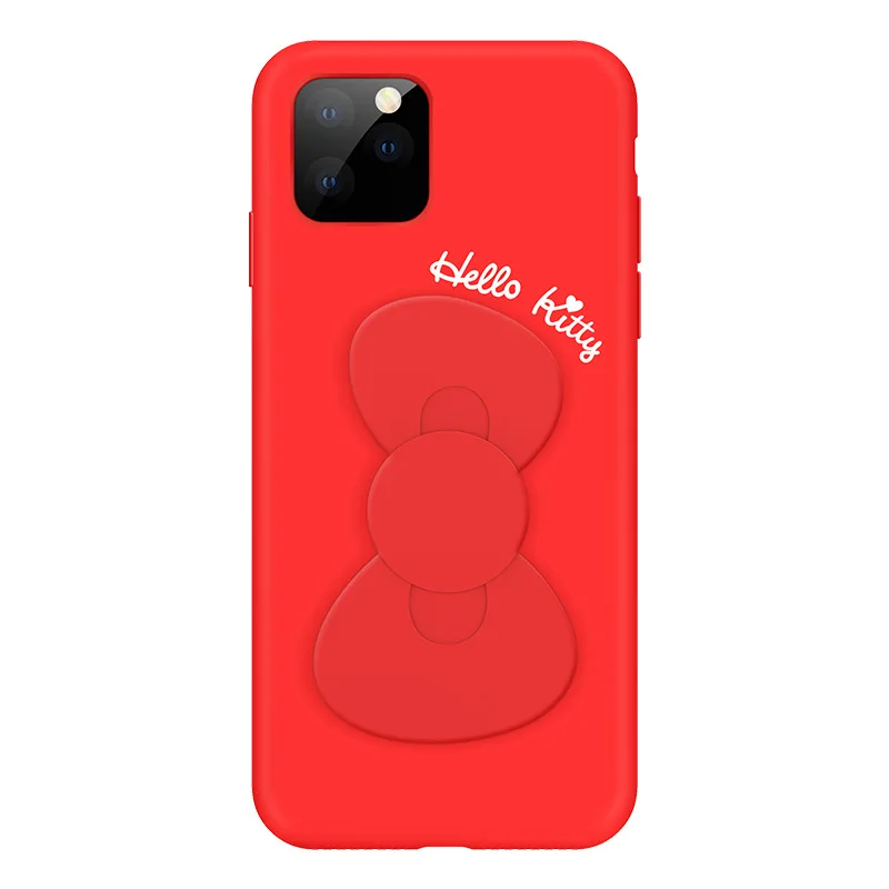 Чехол для мобильного телефона с бантом для iPhone11 Pro Max kitty cat все включено силиконовый мягкий чехол iphone max xr x iphone11