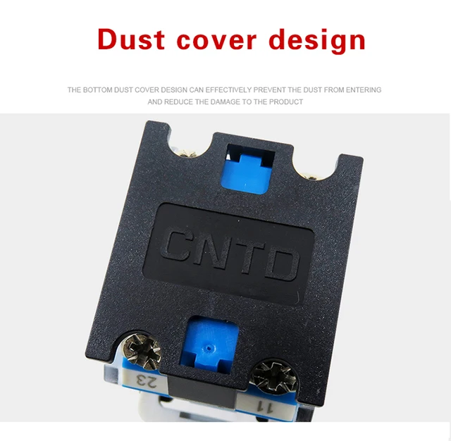 Industrial ON OFF Switch SAAWEE LA38 22mm Push Button Switch - 220V AC ...