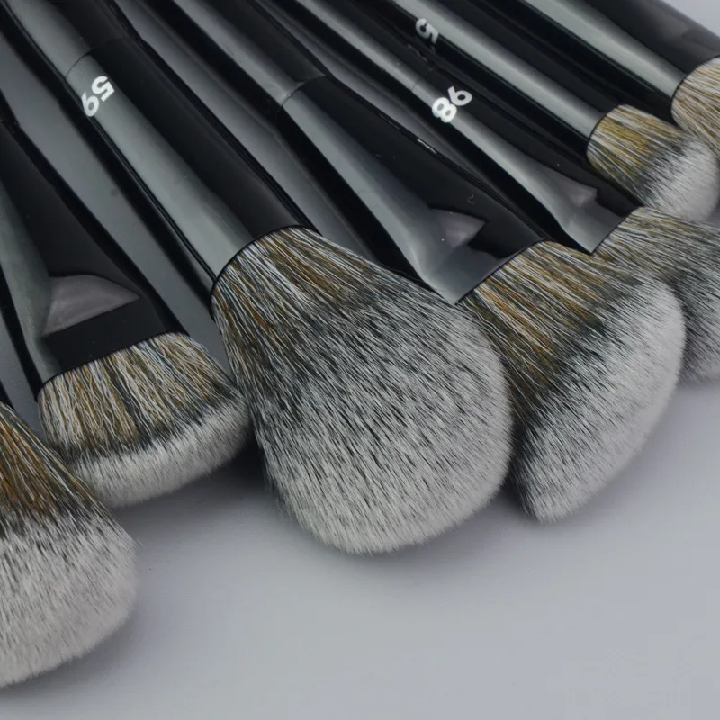 1 piece Precision Powder Makeup Brushes Black #59 Setting Make up Brush Blush Bronzer Round head Face cosmetic tools soft 2