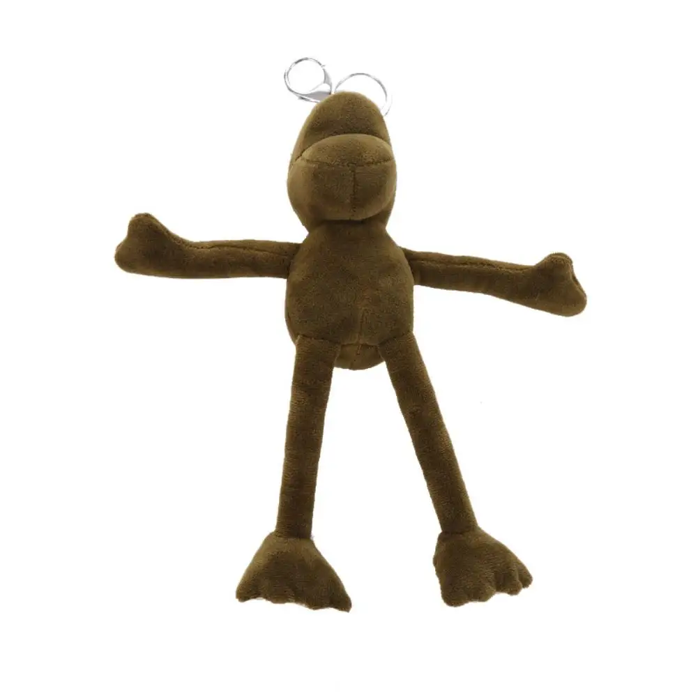 GloryStar Kids Cute Long Leg Frog Keychain Pendant Plush Doll Gift 4