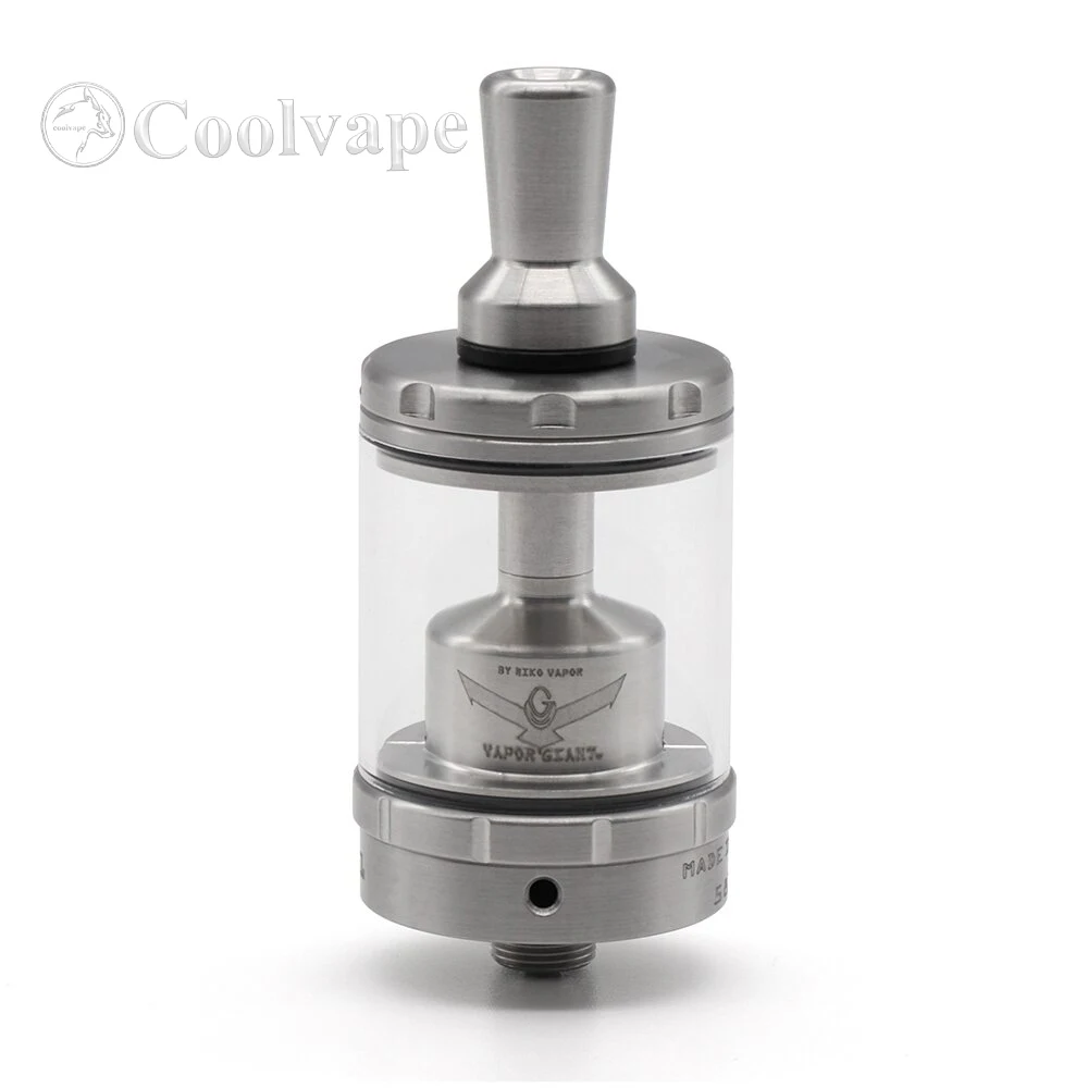 

Vapor Giant MTL rta Rebuildable Tank single coils Atomizer 23mm single coil 3.3ml rta 316 SS with AFC 0.8 / 1.0 / 1.2 mm Topfill