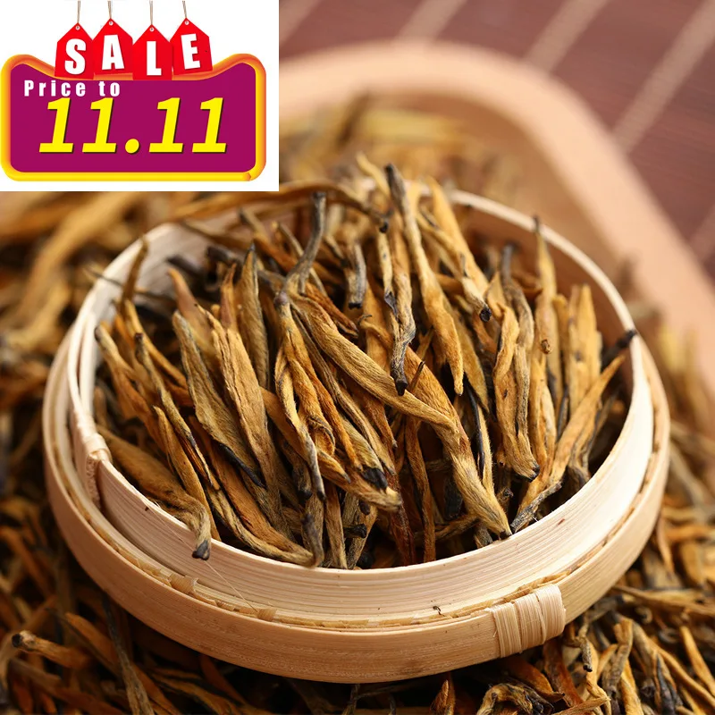 

5A 2019 Chinese Yunnan Dian Hong tea The Premium DianHong tea Beauty Slimming Diuretic Down Three Green Food dian hong Black tea