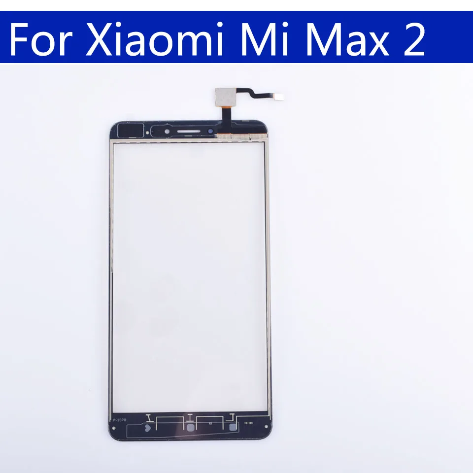 10 шт \ Лот сенсорный экран для Xiaomi mi Max 2 mi Max2 Max2 Сенсорная панель дисплей датчика стекло объектив панель дигитайзер Замена