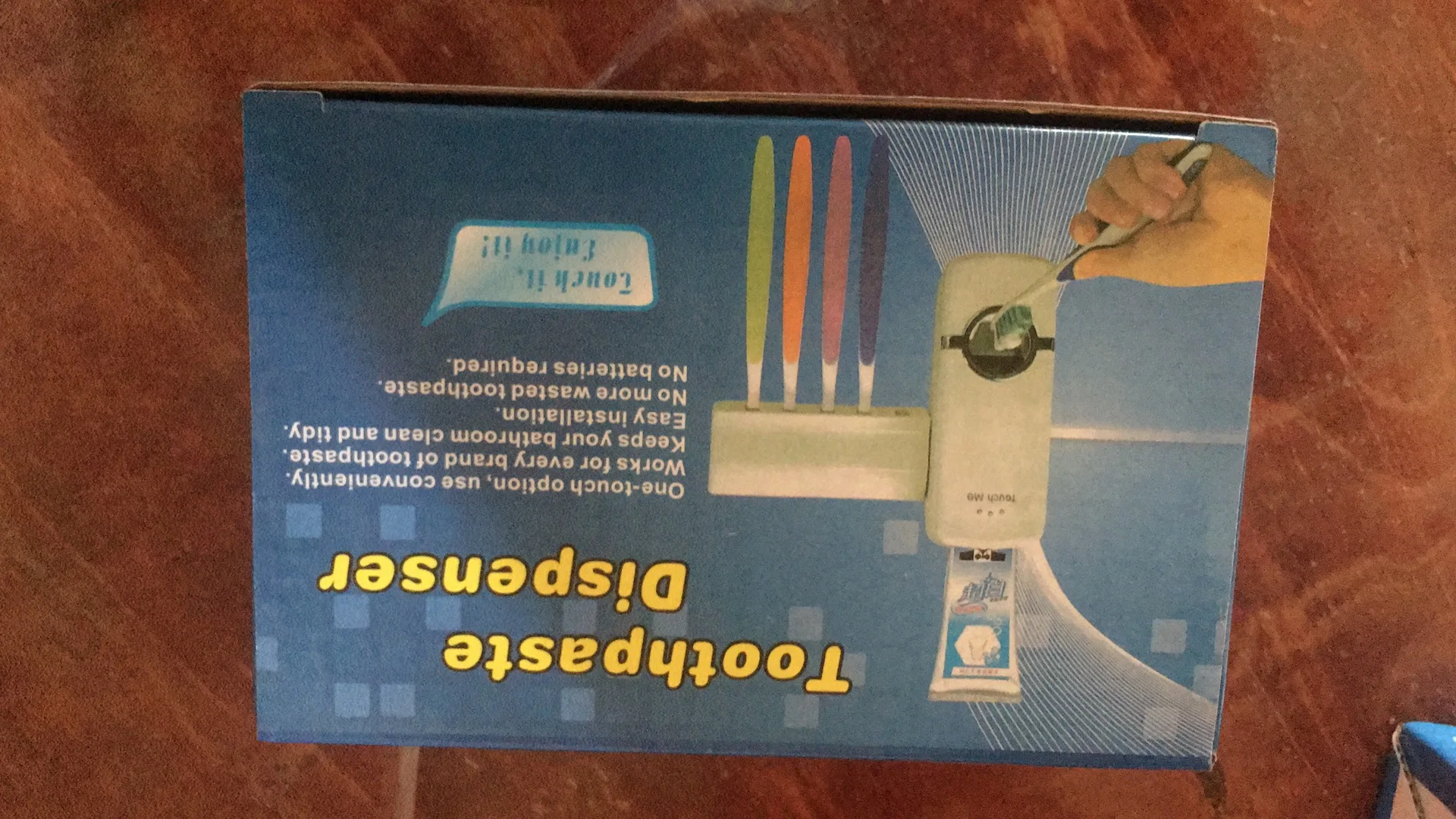 1 комплект Творческий автоматический дозатор зубной пасты с держатель для зубной щетки ходьбы Водонепроницаемость липкий дозатор зубной пасты