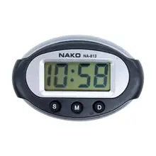 3 Buttons Smart Mini Digital Clock Portable Car Auto Dashboard LCD Display
