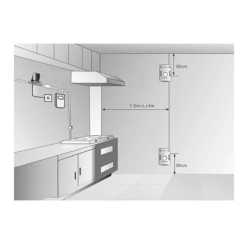 Detector de Vazamento de Gás Combustível Sensibilidade Carvão Natural Alarme Portátil Aviso Plug ue 85db 9 Cheap Sensor e detector