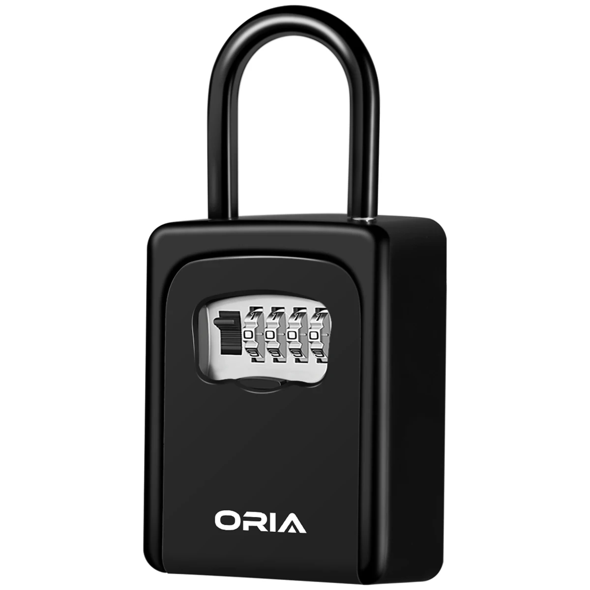 ORIA 4 Digit Combination Wall Mounted Key Safe Box Storage Keybox Key Storage Lock Box Waterproof Cover For Home Outdoor Use