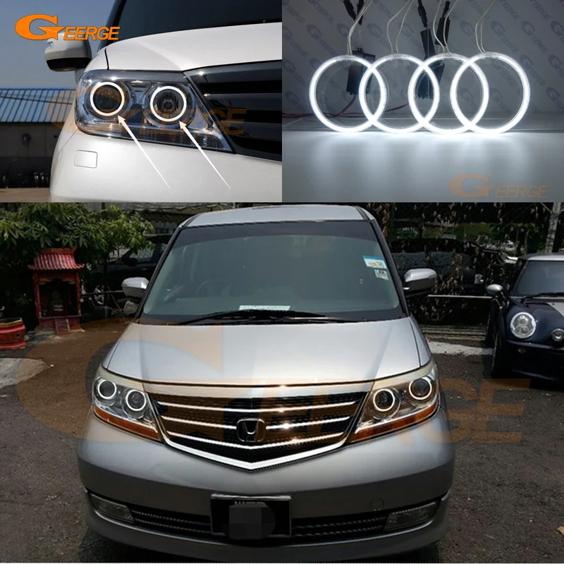 Для Honda ELYSION PRESTIGE 2004 2013 отличный ультра яркий CCFL ангельские глазки Halo кольца