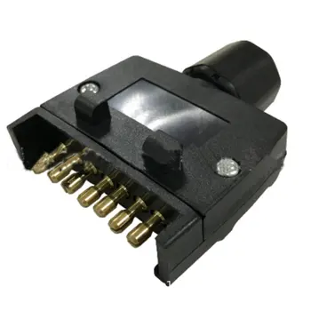 

Seven-hole Trailer Sockets Trailer Wire Set Connector 7-core Flat Sockets Trailer Signal Lamp Display