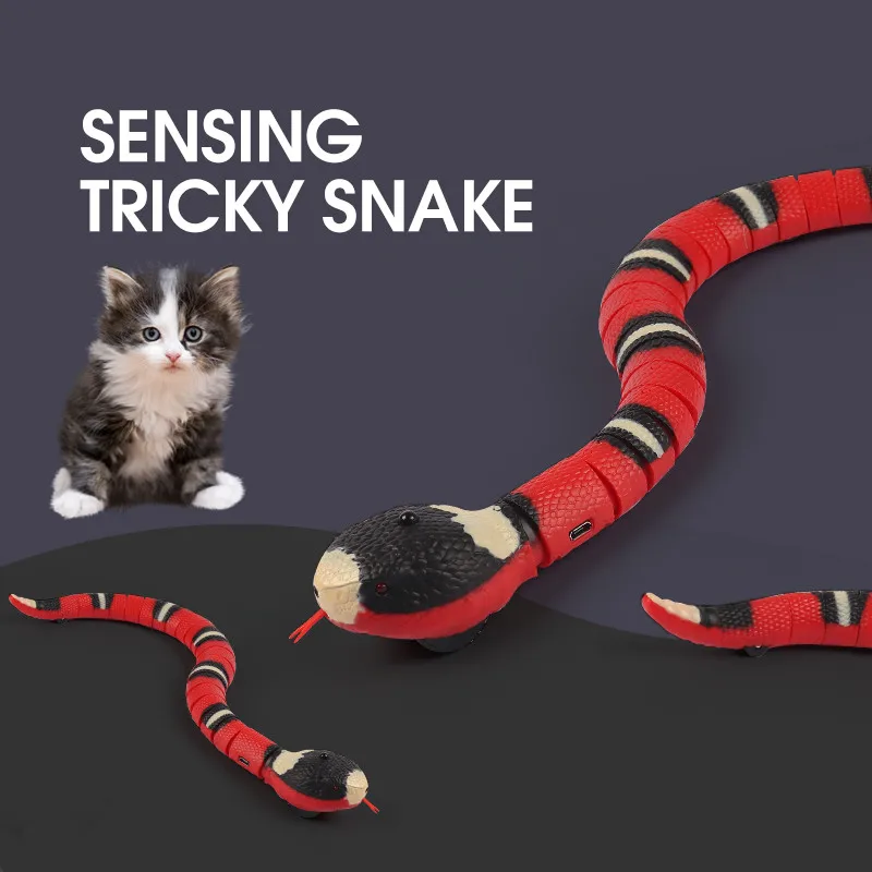 Snake Cat Toy - Tinker toy cat