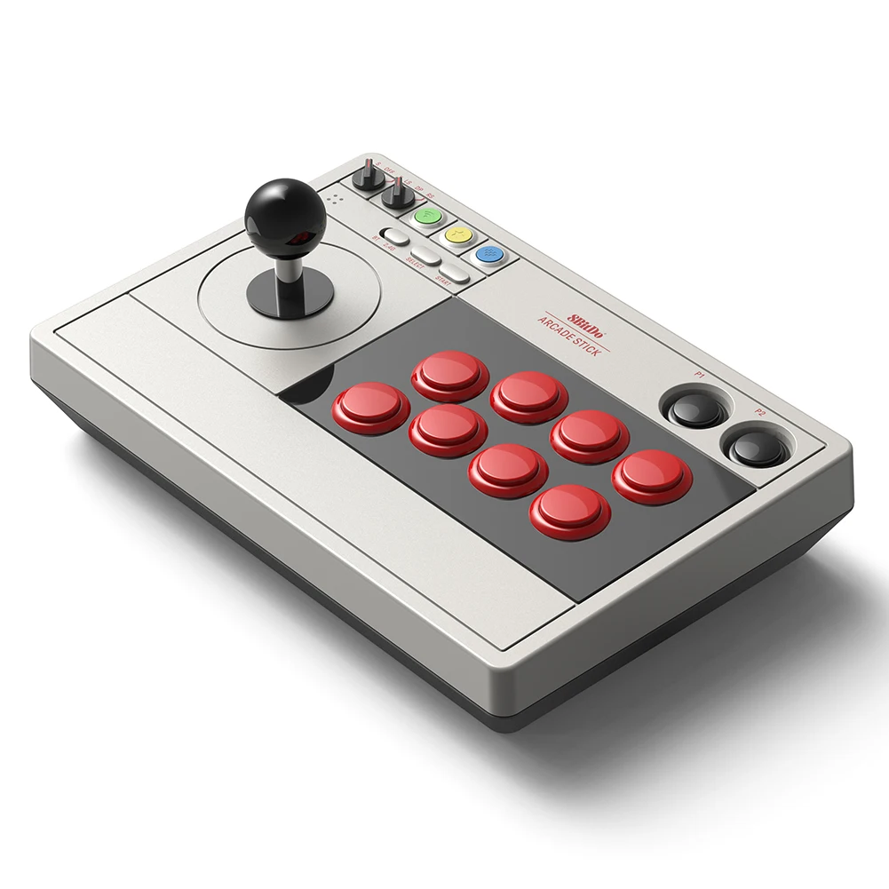 8BitDo Arcade Stick Bluetooth Joystick For Nintendo Switch 2.4G Wireless USB Fighting Stick Gaming Controller For Windows/Steam