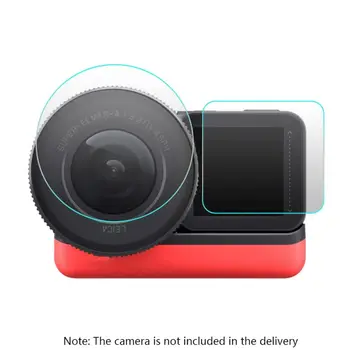 

1Set Tempered Glass Lens Protective Film Screen Protector for Insta360 ONE R Kit 72XB