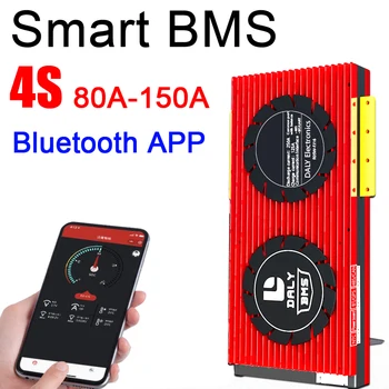 

DYKB Smart 4S 12V Lifepo4 Lithium Battery Protection Board 3.2V BMS 80A 100A 120A 150A 200A 250A High Current Bluetooth APP PC