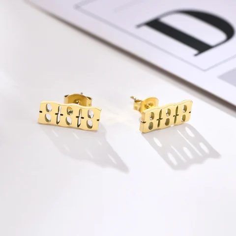 Earrings, Angel Number Earring 111 222 333 444 555 666 777 888 999, Women Earring, Christmas Gift, BFF Gift, Teacher Gift