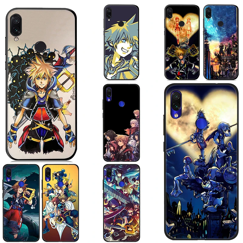 IYICAO Kingdom Hearts Game Soft Case for Xiaomi Redmi Note 8 7 6 5 Pro 5A 4X Silicone TPU |