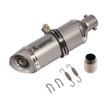 

Motorcycle 36-51mm Muffler Exhaust Pipe For YAMAHA mt-07 nmax 155 mt10 sr400 ybr 150 fz1 For HONDA cbr 600 f4i For SUZUKI