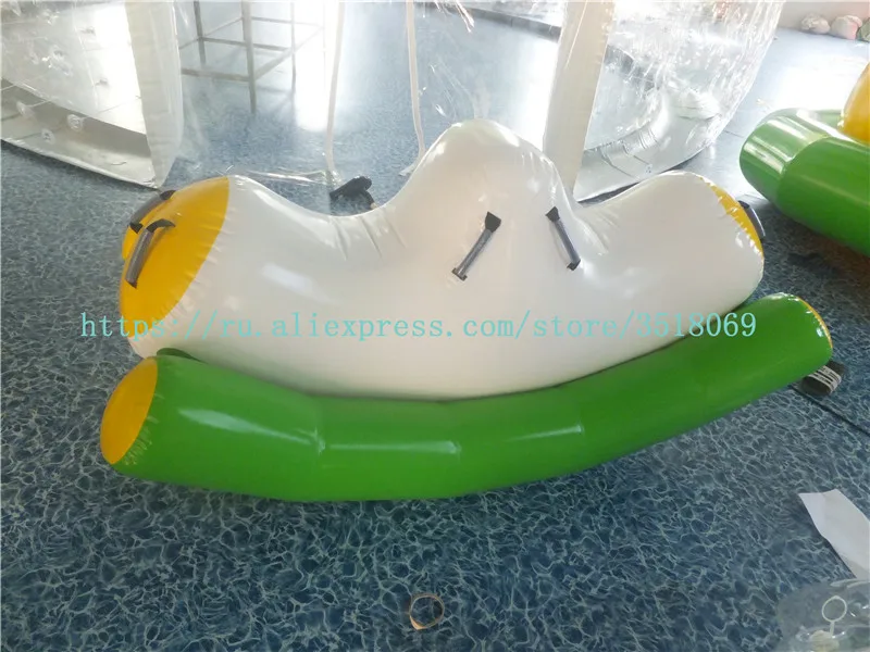 Игра надувная вода качели банан Seesaw для аквапарка