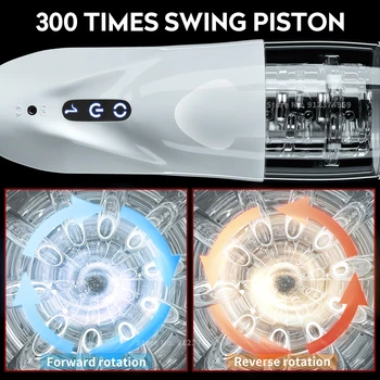 Automatic Telescopic Rotation Male Masturbator 10 adjustable Modes pussy adult Masturbator Cup Electric Climax Sex Toy for Men 3